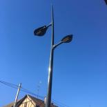 Vhm Eclairage - Ebersheim - Ensemble mât contemporain Bali, bouquet contemporain Eridan, luminaire contemporain Bhoot petit et Bhoot grand modèle