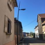 Vhm Eclairage - Ebersheim - Ensemble mât contemporain Bali, bouquet contemporain Eridan, luminaire contemporain Bhoot petit et Bhoot grand modèle