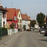 Vhm Eclairage - Ebersheim - Ensemble mât contemporain Béring, luminaire contemporain Bayamo