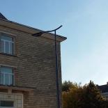 Vhm Eclairage - Noyon - Ensemble mât contemporain Féroé, bouquet contemporain élara, luminaire Bhoot