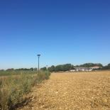 Vhm Eclairage - Oberhausbergen - Ensemble mât contemporain Féroé, luminaire contemporain Vortex