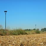 Vhm Eclairage - Oberhausbergen - Ensemble mât contemporain Féroé, luminaire contemporain Vortex