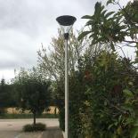 Vhm Eclairage - Scharrachbergheim - Ensemble mât contemporain Féroé, luminaire Vortex