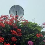 Vhm Eclairage - Scharrachbergheim - Ensemble mât contemporain Féroé, luminaire Vortex