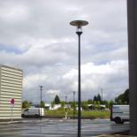 Vhm Eclairage - Pau - Ensemble mât contemporain Féroé, luminaire Eole