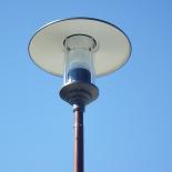 Vhm Eclairage - Saint Jean d'Illac - Ensemble mât contemporain Féroé sublimation bois, luminaire Eole