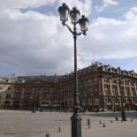 Luminaire Tuilerie mât et bouquet Ville de Paris