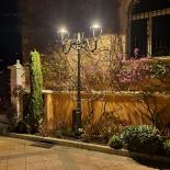 Luminaire MONTPARNASSE bouquet PARIS SIMPLIFIÉ sur mât COLMAR - ST-JEAN-CAP-FERRAT