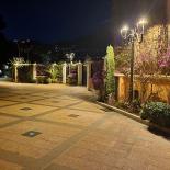 Luminaire MONTPARNASSE bouquet PARIS SIMPLIFIÉ sur mât COLMAR - ST-JEAN-CAP-FERRAT